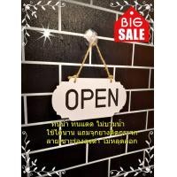 ราคา ป้ายเปิดปิด ป้ายแขวน open closed ป้ายเปิดปิดร้าน ทรงสวย ป้ายเปิดปิดร้าน ป้ายทนน้ำ k6 sign21 แถมจุกยางติดกระจก (11309581268)