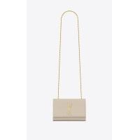 ราคา YSL YvesSaintlaurent KATE SMALL CHAIN BAG IN GRAIN DE POUDRE EMBOSSED LEATHER (21227817912)