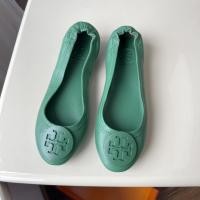 ราคา Tory burch TB womens sheepskin dance shoes casual shoes Ballet Flats (16939932753)