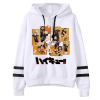 ราคา Haikyuu เสื้อมีฮู้ดลายวอลเล่ย์บอลสำหรับผู้หญิงอะนิเมะยุค90S หมวกสวมหัวตลกๆเสื้อผ้าสตรีทแวร์ผู้หญิง (20374411386)