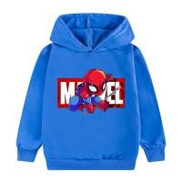 ราคา สต๊อกพร้อม เสื้อมีฮู้ดสำหรับเด็ก Spiderman Marvel Pattern Boys Girls ฤดูใบไม้ผลิบางฤดูใบไม้ร่วงสวมเสื้อแจ็คเก็ตแบบสวมศีรษะ (20596055149)
