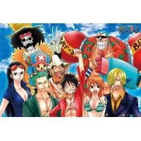 ราคา Straw Hat Pirates New World ของแท้ JP แมวทอง Jigsaw Puzzle Ensky จิ๊กซอว์วันพีช (19015600586)
