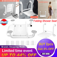 ราคา Olding เก้าอี้อาบน้ำพร้อมที่วางแขนที่นั่งอาบน้ำแบบติดผนังสำหรับผู้สูงอายุ2 In 1ม้านั่งฝักบัวในห้องน้ำพับได้อเนกประสงค์สำหรับผู้สูงอายุผู้พิการหญิงตั้งครรภ์เก้าอี้อาบน้ำประหยัดพื้นที่ (11785265291)