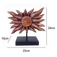 ราคา Carved wood ไม้สักแกะสลัก งานแกะสลัก ไม้สักแท้ งานฝีมือ มีฐานสำหรับตั้งโชว์ ทำสีน้ำตาล3แบบให้เลือก (4953198514)