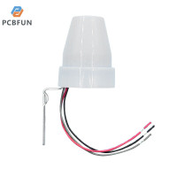 ราคา pcbfun AS 22สวิตช์ระบบควบคุมแสงอัตโนมัติ10A ควบคุมแสงบนถนน DC AC 220V 50 60Hz 10A สวิตช์เซ็นเซอร์สวิตช์แสงแดดตัวควบคุมภาพ (17153908079)