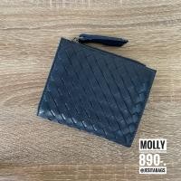 ราคา Molly กระเป๋าสตางค์หนังสานบางเบาครบเครื่อง (15914321030)