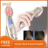 ราคา iebilif Electric laser hair growth comb Anti hair loss comb Infrared radio frequency EMS Nano LED red light vibration hair care brush Hair growth comb no box without original box (19044763747)