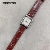 ราคา SANDA แถบแฟชั่นนาฬิกาผู้หญิงควอตซ์ยุคกลางแบบใหม่ลวดเย็บกระดาษสไตล์เล็กอเนกประสงค์และเรียบง่ายกันน้ำได้นาฬิกาผู้หญิง1121 (19723815343)