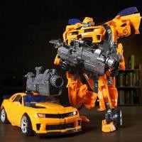 ราคา So starry ของเล่นเด็กผู้ชาย โมเดลหุ่นยนต์ หุ่นยนต์แปลงร่าง ทรานฟอร์เมอร์ ออฟติมัส บับเบิ้ลบี ตัวใหญ่ (21235718541)