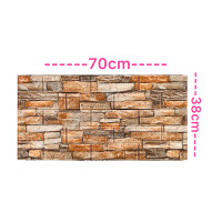 ราคา 3d wallpaper วอลเปเปอร์ผนัง3d วอลเปเปอร์ 3d สติ๊กเกอร์ติดผนัง สามมิติ วอลเปเปอร์ 3มิติ ติดผนังปูน มีกาวในตัว ใช้งานง่าย ลายการ์ตูน 70X38CM (14647494330)