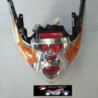 ราคา ชุดไฟท้าย โคมไฟท้าย Yamaha MIO 125RR ยามาฮ่า มีโอ 125rr รถปี 2013 ยี่ห้อ HMA ไฟท้ายมอเตอร์ไซร์ พร้อมสายไฟ ติดตั้งง่าย มีประกัน (6301932341)