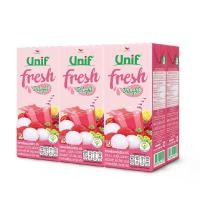 ราคา ยูนิฟ เฟรช ดีไลท์ น้ำผักผลไม้ผสมลิ้นจี่40 180 มล แพ็ค 6 กล่อง Unif Fresh Delight Lychee 40 180 ml x 6 โปรโมชันราคาถูก เก็บเงินปลายทาง (15012819318)