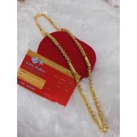 ราคา สร้อยคอ ทอง ลาย ทา โร่ คั้น ปล้อง ขนาด 5บาท ยาว24ตะขอ ตรา ปั้ม 99 99 รับประกัน 6 ปี (12362255136)