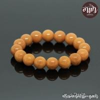 ราคา อาเป่า หินหยกน้ำผึ้ง แท้ 100 Honey Jade ขนาด 12 มิล คัดหิน เสริมโชคลาภทางการเงิน กำไลหินสี กำไลหินนำโชค หยกน้ำผึ้ง หินสีเหลืองส้ม หินมงคล (739102153)