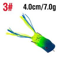 ราคา เหยื่อกบหัวน้ำขนาดเล็กกบลอยน้ำได้14สี4 0ซม 7 0ก 1ชิ้นเหยื่อการหล่อหลอมหัวงูตัวเล็กสำหรับน้ำจืดน้ำเค็ม (18510987936)