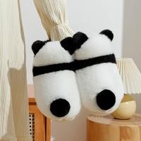 ราคา LAL รองเท้าแตะผ้าฝ้ายสำหรับทั้งหญิงและชายหมีแพนด้าสามมิติแบบเดียวกับรองเท้าผ้าฝ้ายดีไซน์เสื้อใส่อยู่บ้านให้ความอบอุ่นและกันลื่น (20581045669)