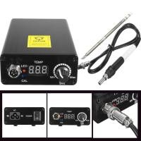 ราคา 110V 240V T12 Soldering Station Electronic Welding Iron for HAKKO T12 Handle T12 K Tips LED Digital Soldering Iron kit (19674970898)