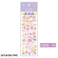 ราคา สติ๊กเกอร์กากเพชร วิบวับ สติ๊กเกอร์ไดคัท สไตล์เกาหลี ติดเคส สติกเกอร์ตกแต่งเฟรมการ์ด airpods ipad หรืองาน DIY สติ๊กเกอร์กันน้ำ (10737178638)