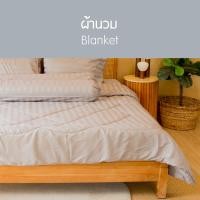 ราคา SANTA ชุด ผ้าปูที่นอน ผ้านวม ผ้าห่ม สีเทาอ่อน ลายริ้ว โรงแรม 5 ดาว 3 5 5 6 ฟุต (15897918483)