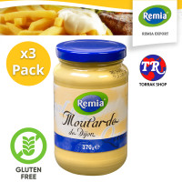 ราคา Remia Mustard de Dijon ดิจองมัสตาร์ด 370g แพ็ค 3 ขวด (20577687314)