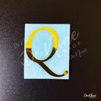 ราคา สติกเกอร์โลหะ สูง 2 5 5 ซม ตัวอักษรภาษาอังกฤษ ตัวใหญ่ A Z สติกเกอร์ตัวอักษร ตัวพิมพ์ใหญ่ (15211863533)