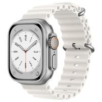 ราคา Ocean Strap For Apple Watch Band Ultra 49mm 44mm 40mm 45mm 41mm 42mm 38mm Band Silicone iWatch Bracelet 7 6 4 5 3 se 8 Strap (19568012181)