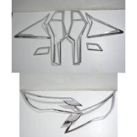 ราคา ครอบไฟหน้า ไฟท้าย มิซูบิชิ ปาเจโร่ mitsubishi pajero 2015 2018 ชุบโครเมียม เงา 2016 2017 15 16 17 18 ราคา ถูก สวยงาม อุปกรณ์แต่งรถ pajero ปาเจโร่ ครอบ ไฟ หน้า ท้าย (359993239)