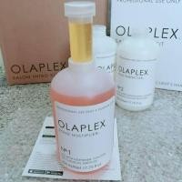 ราคา แบบแบ่งขาย set middle Olaplex no1 press option no2 80 ml In clear bottle (1701762671)