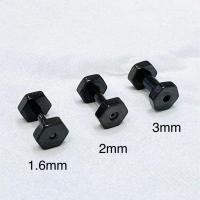 ราคา จิวหูตาไก่ จิวตาไก่ จิวระเบิด 6เหลี่ยม ทำจาก สแตนเลส แท้ มีขนาดตั้งแต่ 2มิล 12มิล มีความคงทน สีไม่หลุดลอก ไม่หมอง งานนำเข้า (16722717423)