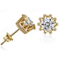 ราคา Fatai แหวนหูแบบครอบทรงนูนสไตล์เกาหลีที่มีเพชรประดับ หูฟังสำหรับผู้หญิงที่ (19514819794)