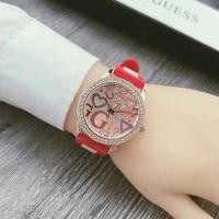 ราคา Guess นาฬิกาข้อมือลําลอง สายยาง หน้าปัดลายกราฟฟิติ แฟชั่นสําหรับผู้หญิง (19669206624)