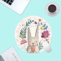 ราคา Mouse pad แผ่นรองเม้าส์ แผ่นรองเมาส์ ขนาด 200 200 3 mm แบบกลม ลายน้อง หมา แมว น่ารักๆ (20532423738)