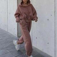 ราคา ชุดกีฬาแฟชั่น2ชิ้นผู้หญิงชุดลำลองขนาดใหญ่ Hoodies Sweatshirt หลวม Sweatpants ฤดูใบไม้ร่วงเสื้อผ้าผู้หญิง Joggers ชุดกีฬา (9174308041)