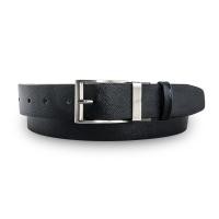 ราคา เข็มขัดหนังแท้รุ่น Brown Stone Executive Saffiano Reversible Belt (101096723)