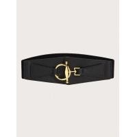 ราคา เข็มขัดรัดรูปผ้ายืดแบบรัดรูปกว้างยืดหยุ่นผ้าผูกเอวชุดเดรสสีดำสีน้ำเงินสีแดงวินเทจ (21170280391)