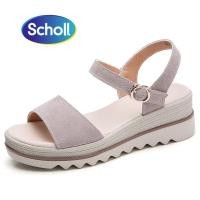 ราคา Scholl รองเท้าสกอลล์ เมล่า Mela รองเท้ารัดส้น ผู้หญิง รองเท้าสุขภาพ นุ่มสบาย กระจายน้ำหนักScholl รองเท้าแตะ Scholl รองเท้าแตะ (20298681635)