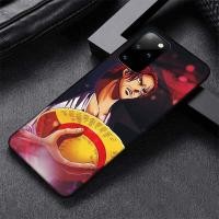 ราคา Casing หรับ iPhone 11 12 Mini X Xs XR Pro Max 6 6s 7 8 6 7 8 Plus 5 5s SE 2020 FLT110 One Piece Shanks Pattern Phone เคสโทรศัพท์ อ่อนนุ่ม TPU Black ปก (19676918761)