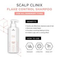 ราคา Schwarzkopf Scalp Clinix FLAKE Control shampoo 300ml Treatment 200ml แชมพู และทรีตเม้นท์ สูตรขจัดรังแค (19806076579)
