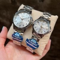 ราคา Watchtime นาฬิกาข้อมือคู่รัก หน้าปัดเลขขนาด 3243มม สายเลทตัดสายได้ สายคลิปลอค สวมใส่ง่าย ฟรีกล่องหนังสีขาว (13281562544)