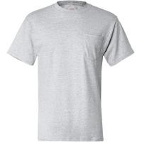 ราคา Hanes Mens Beefy T 100 Cotton T Shirt with Pocket (20024859624)