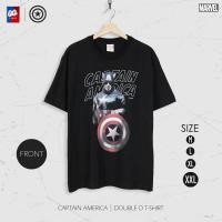 ราคา ส่งฟรี เสื้อยืด มาร์เวล Captain America กัปตันอเมริกา ลิขสิทธ์แท้ MARVEL COMICS T SHIRTS MVX 010 เสื้อ Marvel แท้ (14456905180)