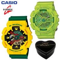 ราคา เดิม G Shock GA110 GMAS110 ผู้ชายและผู้หญิงกีฬานาฬิกาคู่ตั้ง 200 เมตรกันน้ำกันกระแทกกีฬาคนรักกีฬานาฬิกาข้อมือรับประกัน 4 ปี GA 110RF 9A GMA S110CC 3A (20443155995)
