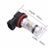 ราคา สำหรับ Suzuki Swift ซีดาน2005 2017 2PC Bright 6000K สีขาว LED H11ไฟตัดหมอกหลอดไฟอุปกรณ์เสริม (8389696253)