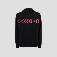 ราคา FERRARI เฟอร์รารี่ เสื้อแจ็คเก็ตฮู้ด รุ่น MEN ARROWSPRINT SOFTSHELL HOOD FULL ZIP BLK (1813850978)