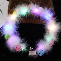ราคา ที่คาดผมพวงมาลัยมงกุฎนางฟ้าขนนก Led มงกุฎดอกไม้1ชิ้นที่ที่คาดผมมงกุฎสว่างขึ้นขนนกสำหรับงานเทศกาลงานแต่งงาน (20369054727)