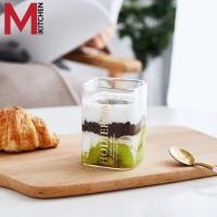 ราคา KB แก้ว แก้วกาแฟ ถ้วยกาแฟ แก้วใส แก้วน้ำ แก้วทรงสี่เหลี่ยม ขนาด 200 400 ml (19862120489)