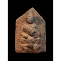 ราคา ขุนแผนขี่โหงพราย หลวงพ่อกวย วัดโฆสิตาราม เนื้อดิน สภาพสวย 2761 (17156637306)