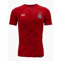 ราคา WARRIX เสื้อคอกลมแขนสั้นรีดlogoBCC JP WA 18FT12MBCJP แดง RR (679324476)
