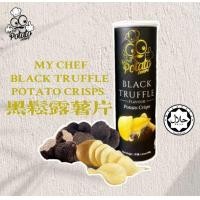 ราคา มันฝรั่งทอดกรอบ My Chef Black Truffle Potato Chips Crisps รสเห็ดทรัฟเฟิล 160g (10445039101)