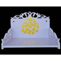 ราคา หิ้งพระ ส่งฟรี หิ้งพระโมเดิร์น H12 โต๊ะหมู่บูชา ไซส์เล็กไซส์มินิ สไตล์โมเดิร์น โต๊ะหมู่ขนาดเล็ก หิ้งไอ้ไข่ (12037813474)